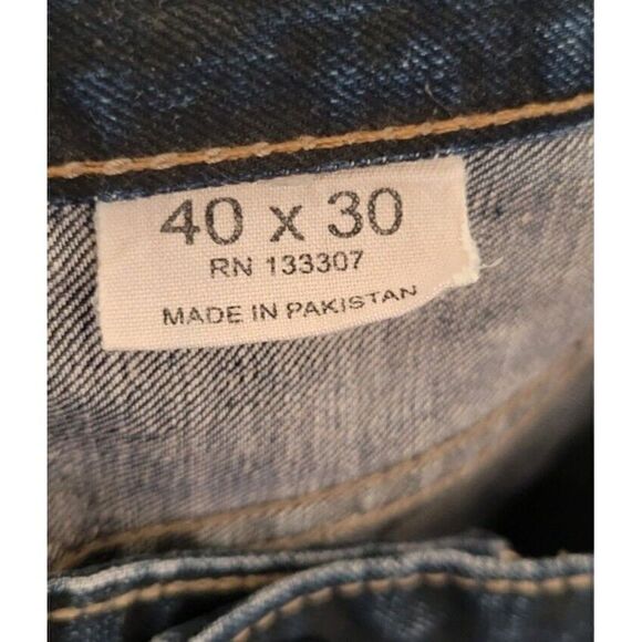 Sean John Hamilton Classic Relaxed Fit Blue Jeans Men's Size 40x30 - Picture 5 of 8